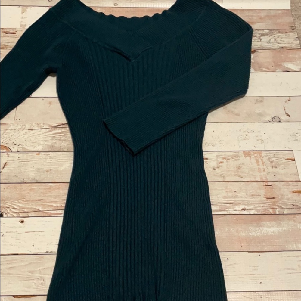 Dark green shirt